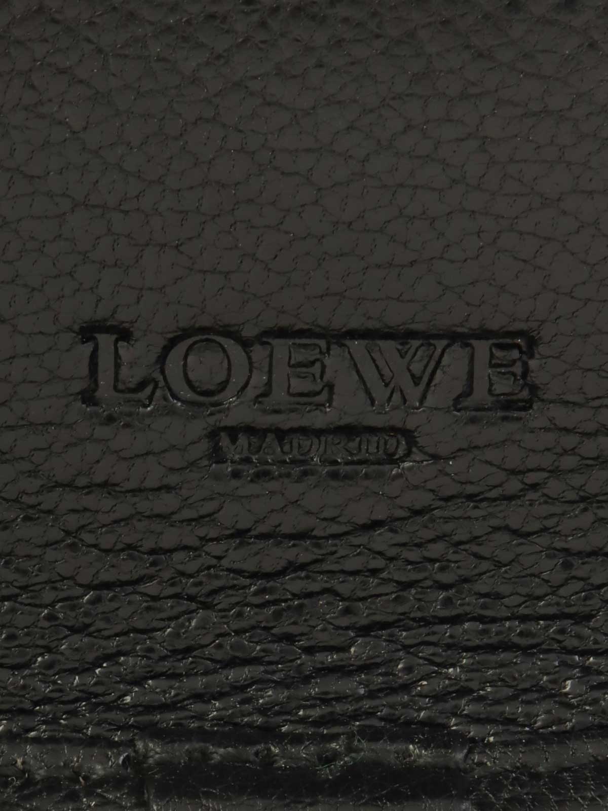 ロゴエンボスミニハンドバッグ ブラック