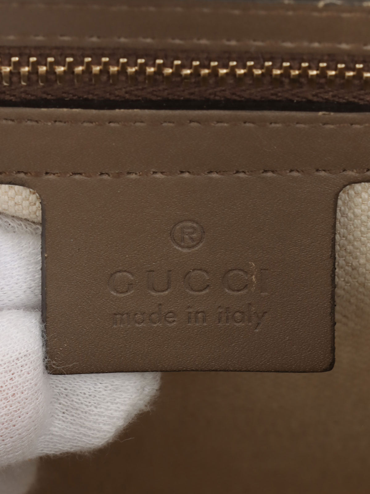 GG 图案雪莉酒红帆布波士顿包