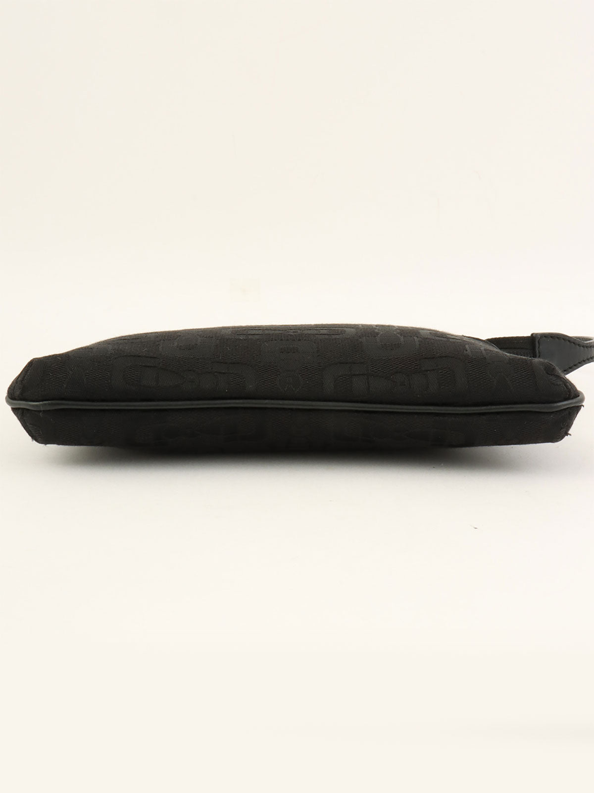 ホースビットパターンハンドバッグ ブラック