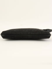 ホースビットパターンハンドバッグ ブラック