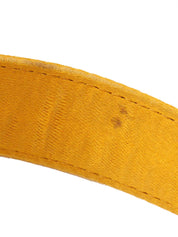Nylon logo plate handbag in yellow