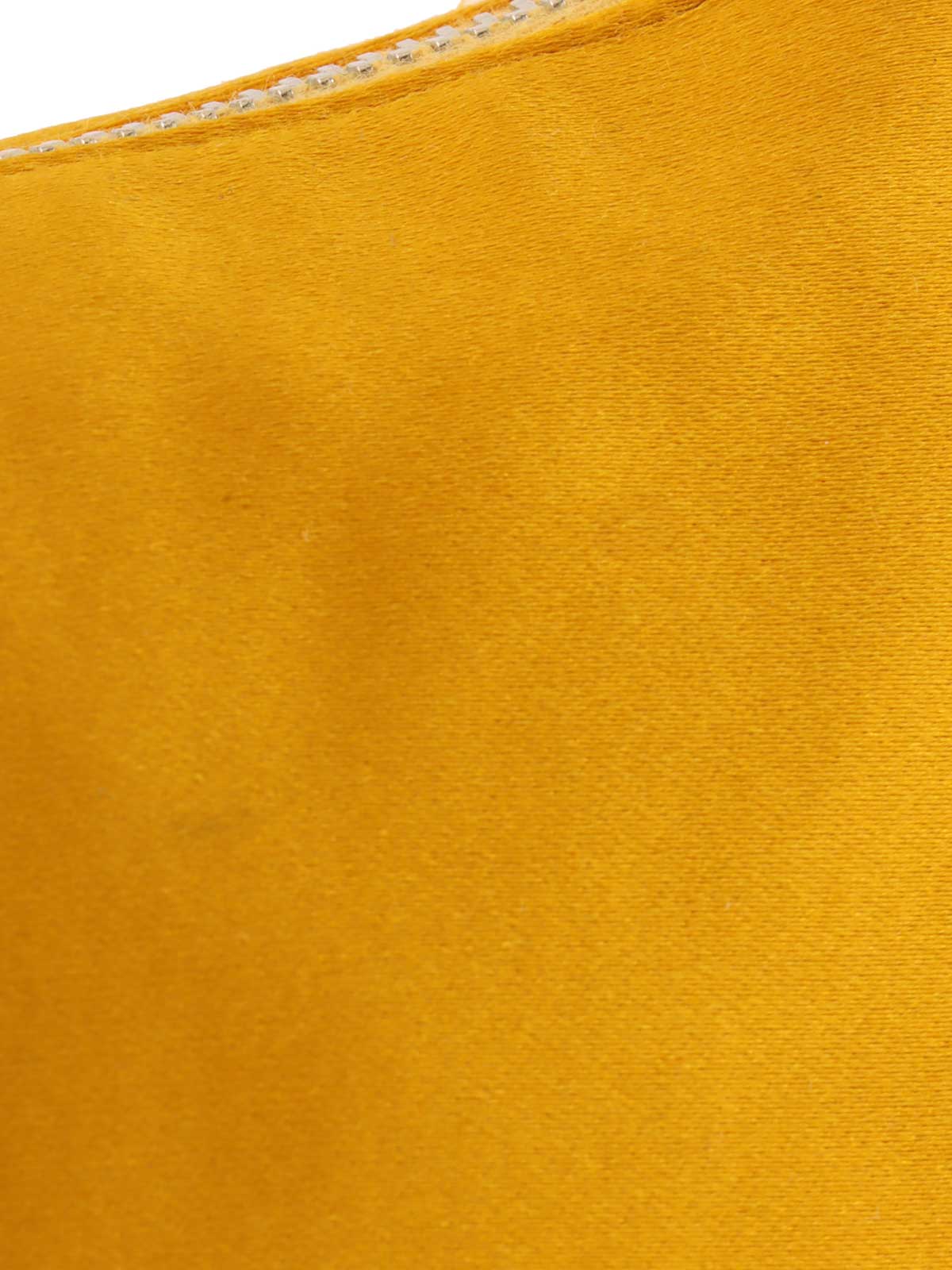 Nylon logo plate handbag in yellow