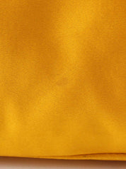 Nylon logo plate handbag in yellow