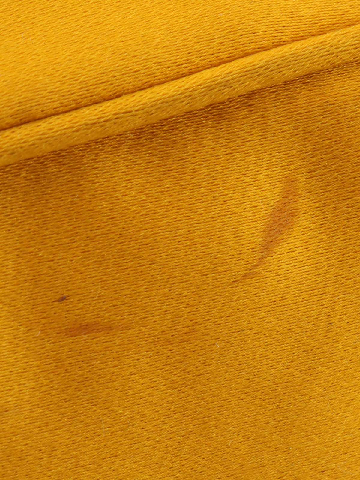 Nylon logo plate handbag in yellow