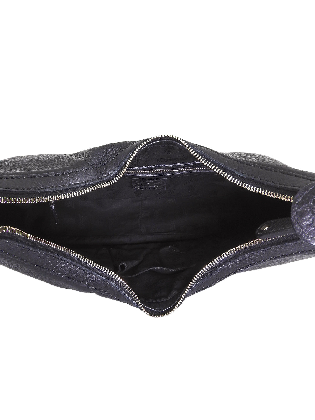 シェリーラインホースビットプレートワンショルダーバッグ ブラック