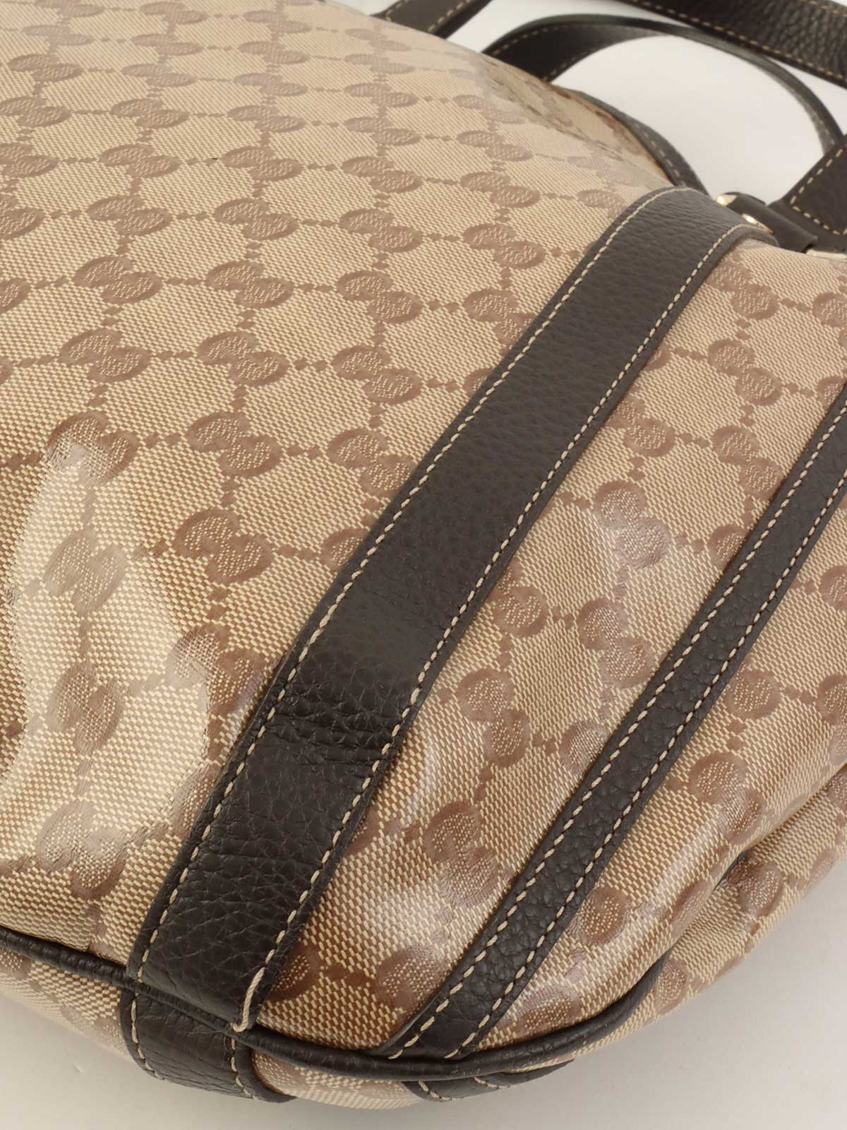 GGクリスタル2wayバッグ　ベージュ