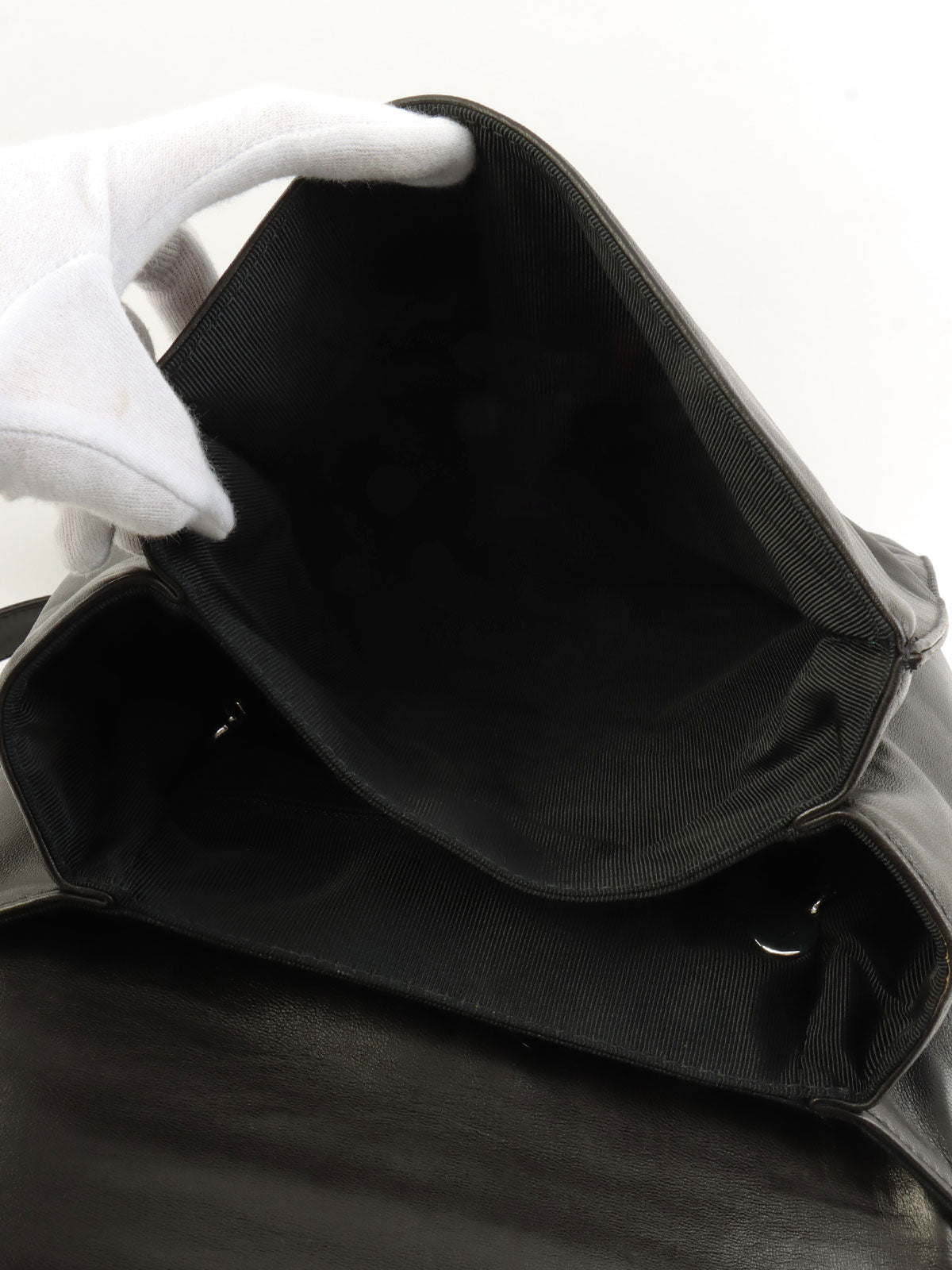 1995 CC Mark Stitch Backpack Black