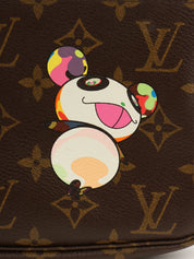 2004 Takashi Murakami Collaboration Monogram Panda Pochette Accessoires Brown/Multi