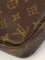 2004 Takashi Murakami Collaboration Monogram Panda Pochette Accessoires Brown/Multi