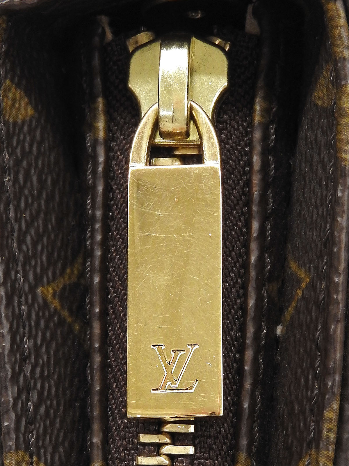 2002年製 キャンバスモノグラムルーピングMM ブラウン