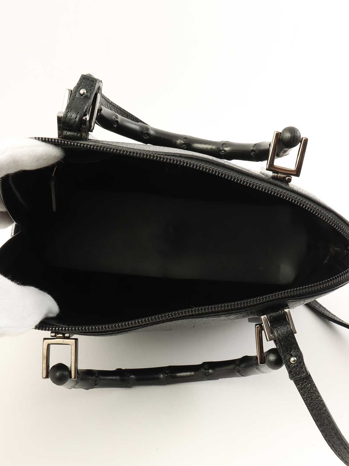 Bamboo 2-way bag, black