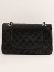 2009年頃製　クラシックフラップチェーンバッグ25cm　ブラック