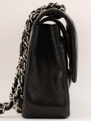 2009年頃製　クラシックフラップチェーンバッグ25cm　ブラック