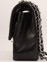 2009年頃製　クラシックフラップチェーンバッグ25cm　ブラック