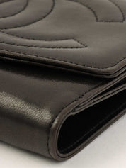1995 CC Mark Stitch Wallet Black
