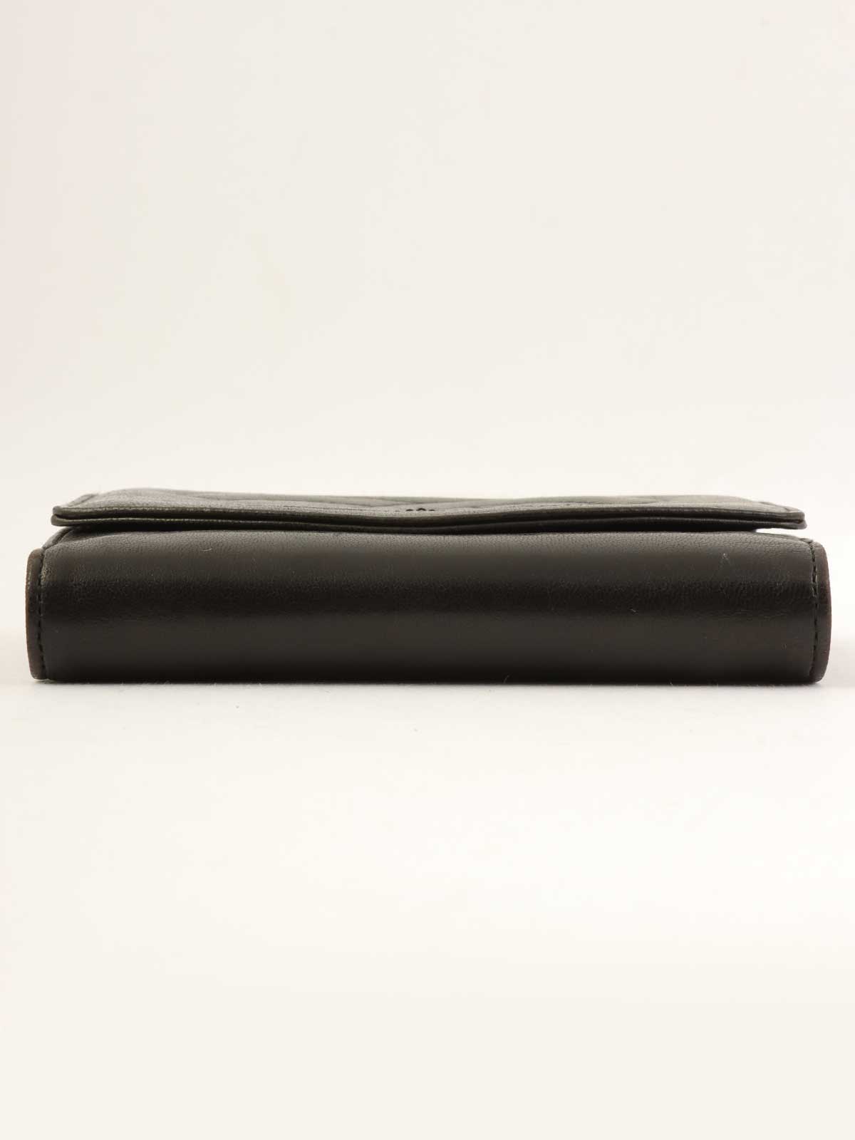 1995 CC Mark Stitch Wallet Black