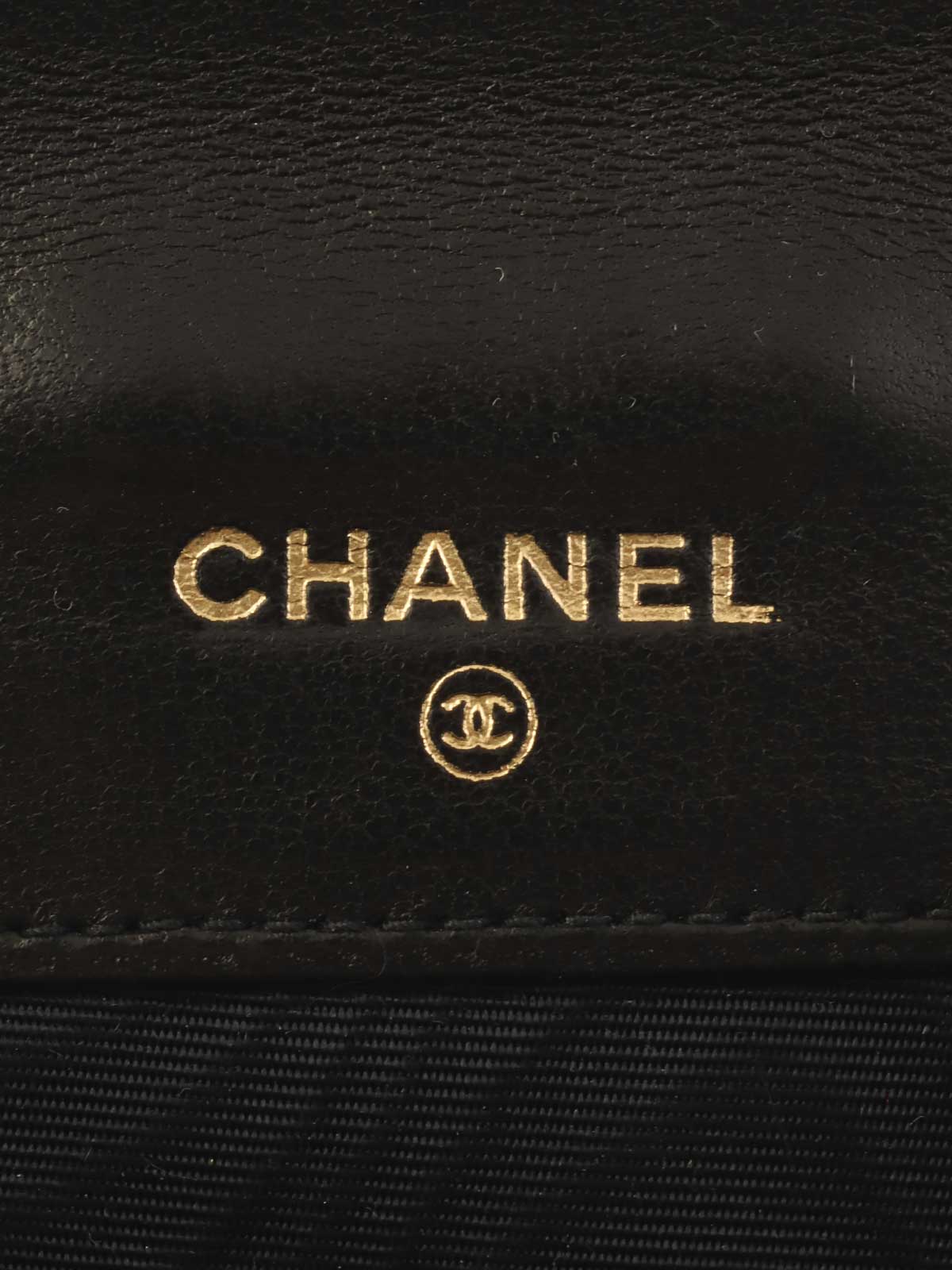 1995 CC Mark Stitch Wallet Black