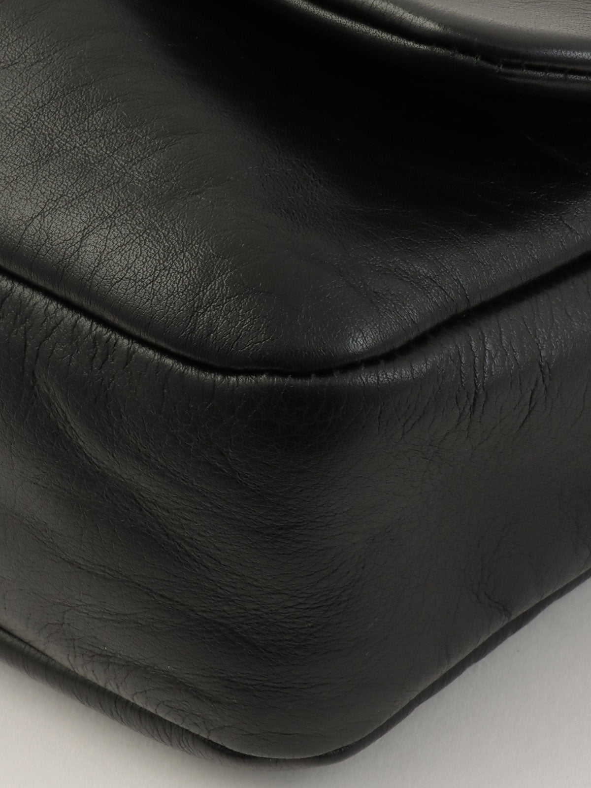 2008年頃製 CCマークステッチチェーンショルダーバッグ ブラック