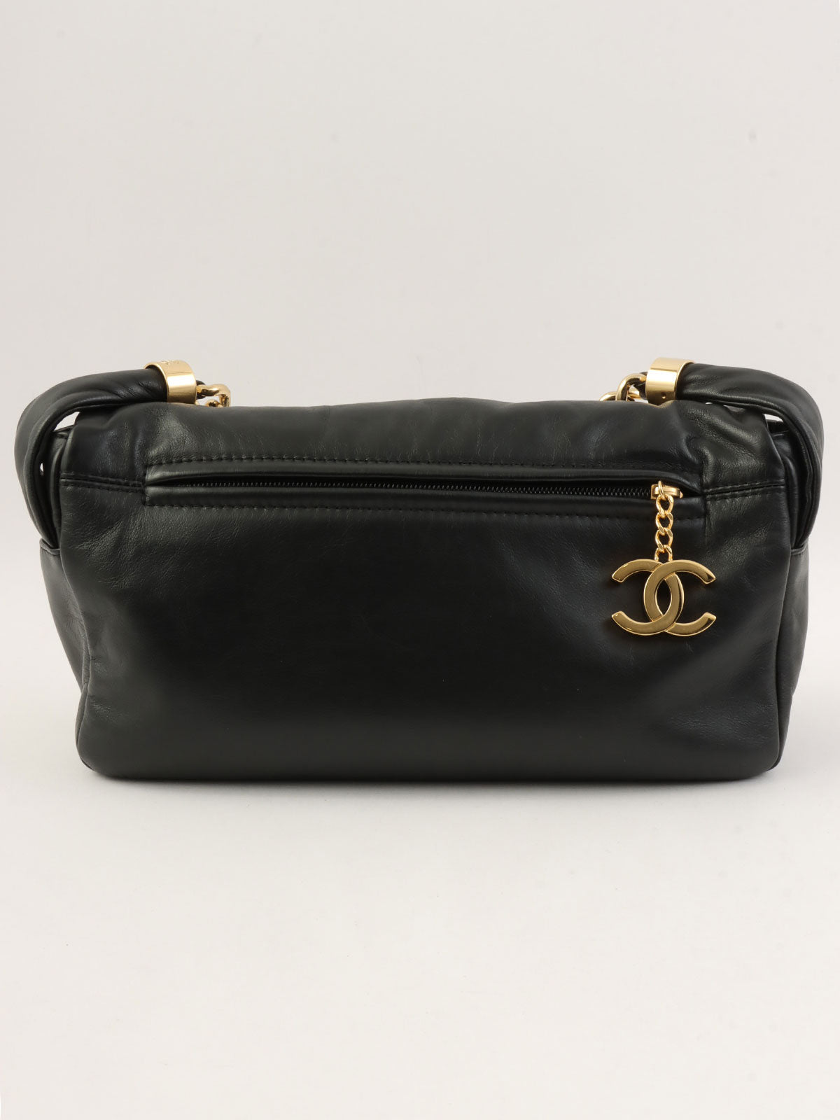 2008年頃製 CCマークステッチチェーンショルダーバッグ ブラック