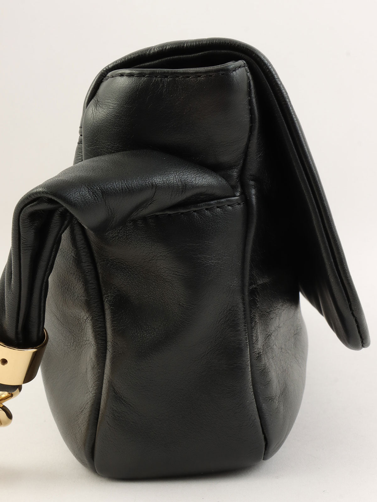 2008年頃製 CCマークステッチチェーンショルダーバッグ ブラック