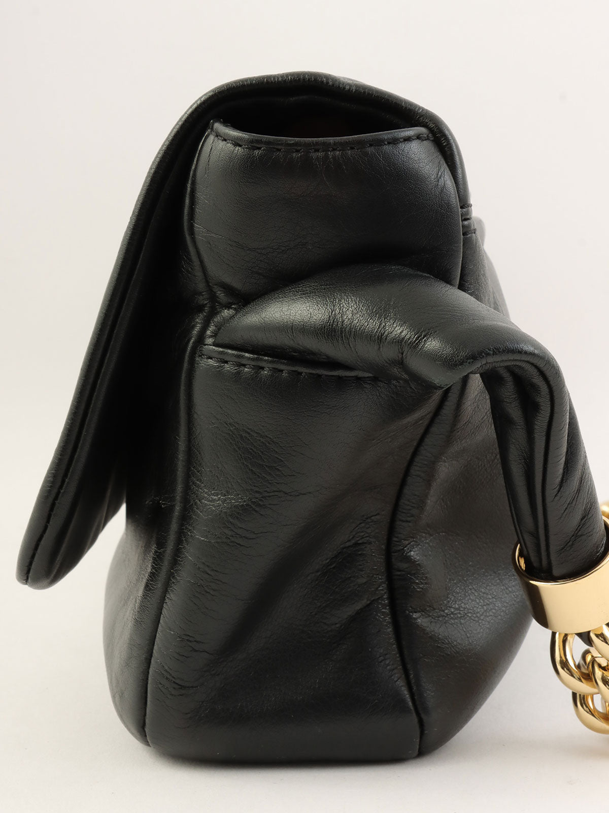 2008年頃製 CCマークステッチチェーンショルダーバッグ ブラック