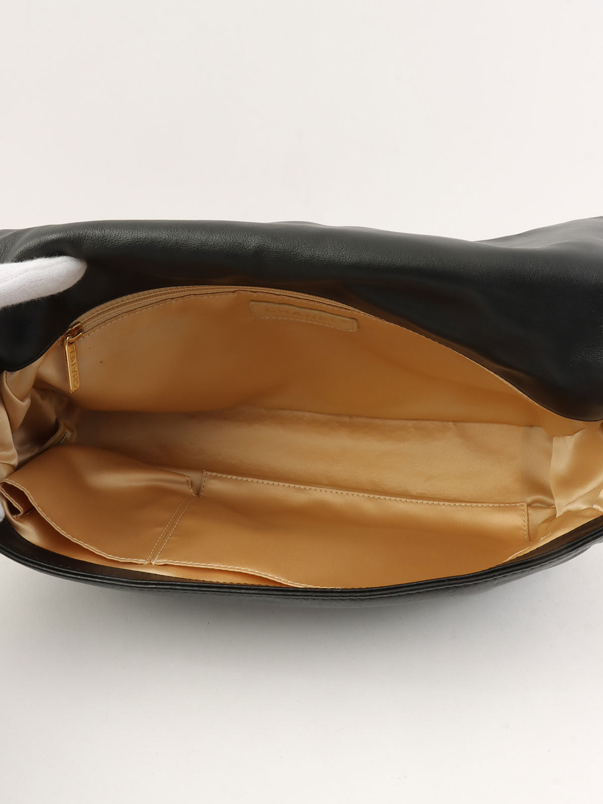 2008年頃製 CCマークステッチチェーンショルダーバッグ ブラック