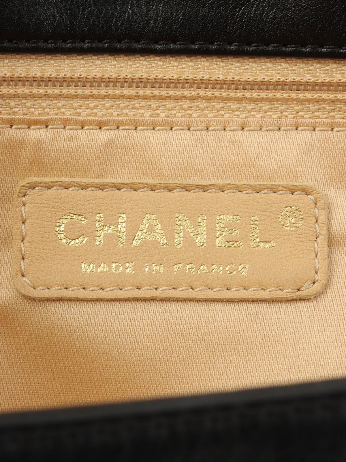 2008年頃製 CCマークステッチチェーンショルダーバッグ ブラック