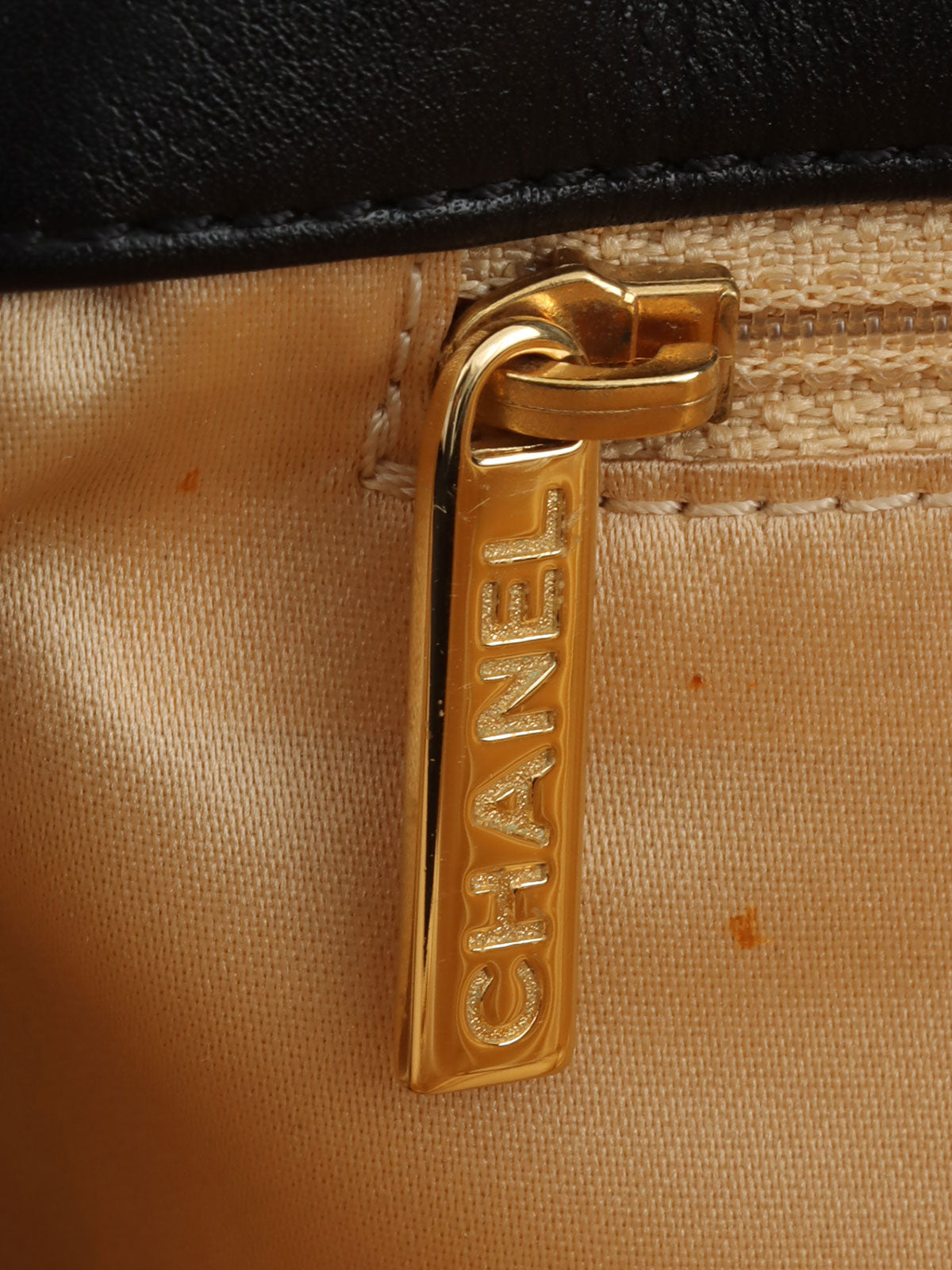 2008年頃製 CCマークステッチチェーンショルダーバッグ ブラック