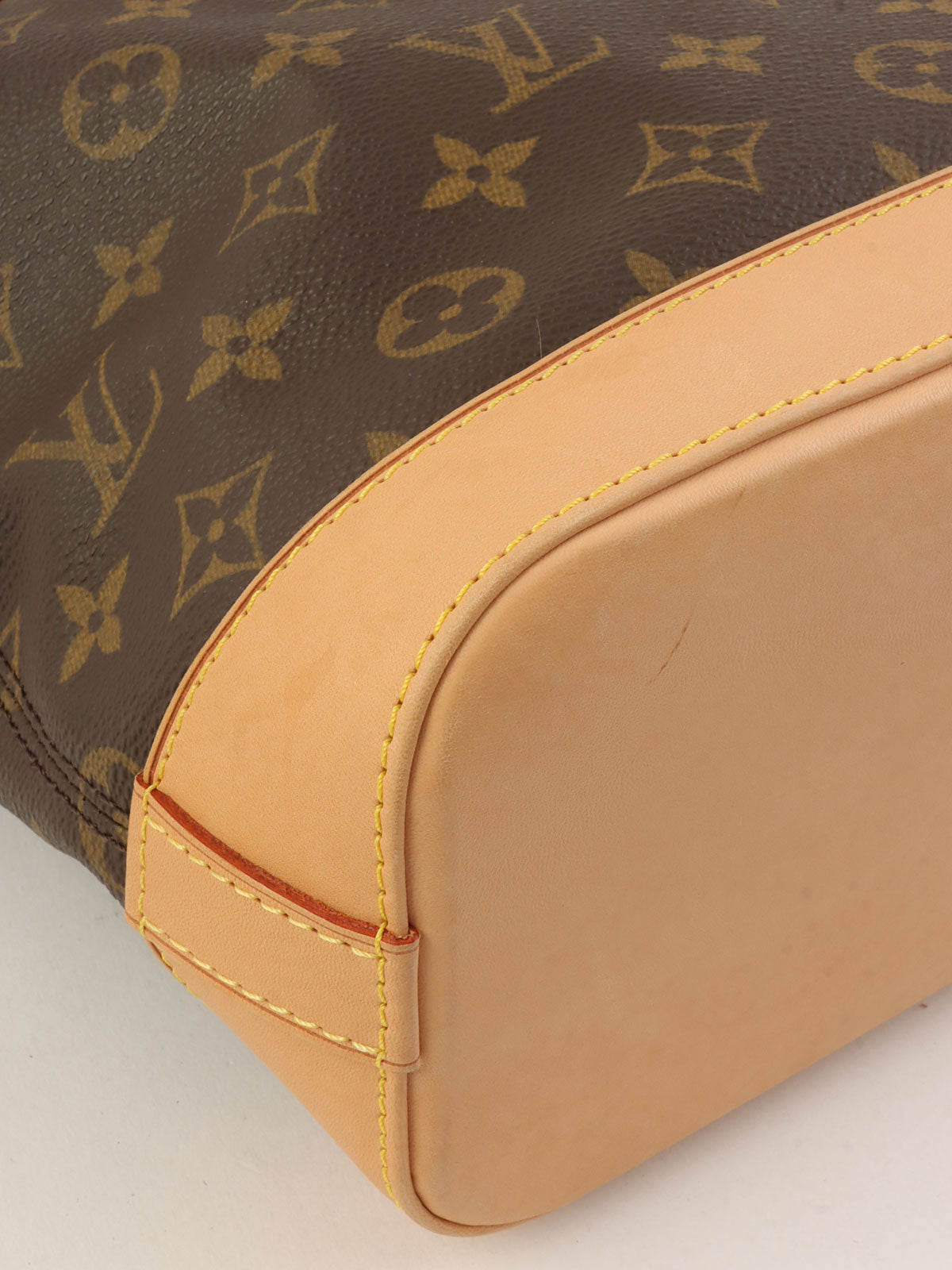 2006年款Monogram Lockit帆布手提包，棕色