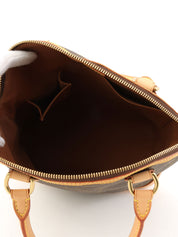 2006年款Monogram Lockit帆布手提包，棕色