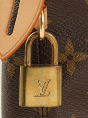 2006年款Monogram Lockit帆布手提包，棕色