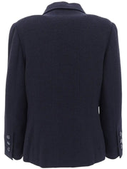 1998 CC Mark Button Jacket Navy