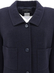 1998 CC Mark Button Jacket Navy