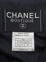 1998 CC Mark Button Jacket Navy