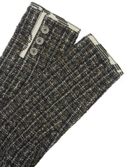 2006 Tweed Camellia CC Mark Jacket, White/Multi