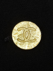 ウールCCマークボタンダブルブレストジャケット ブラック