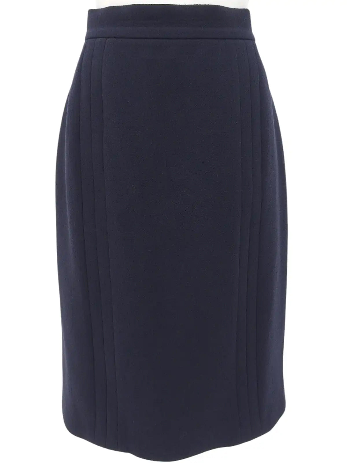 羊毛 CC 标志纽扣套装，深海军蓝