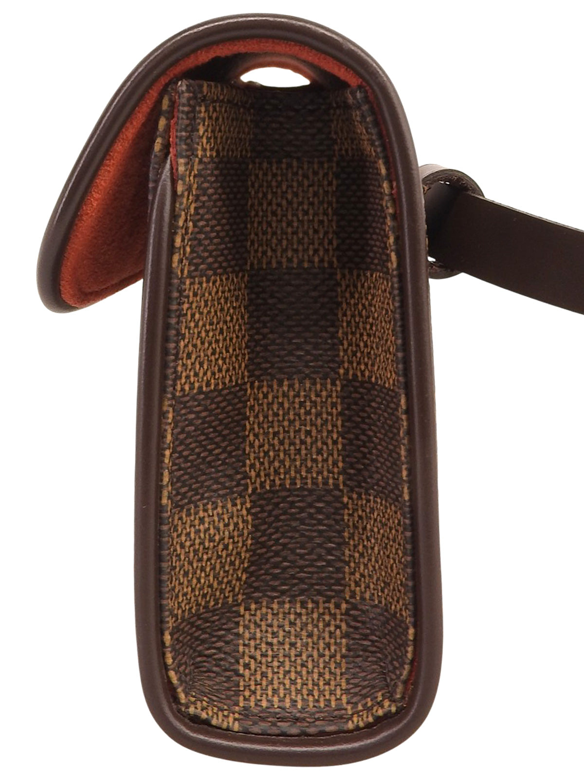 2001 Damier Florentine 帆布手拿包 棕色