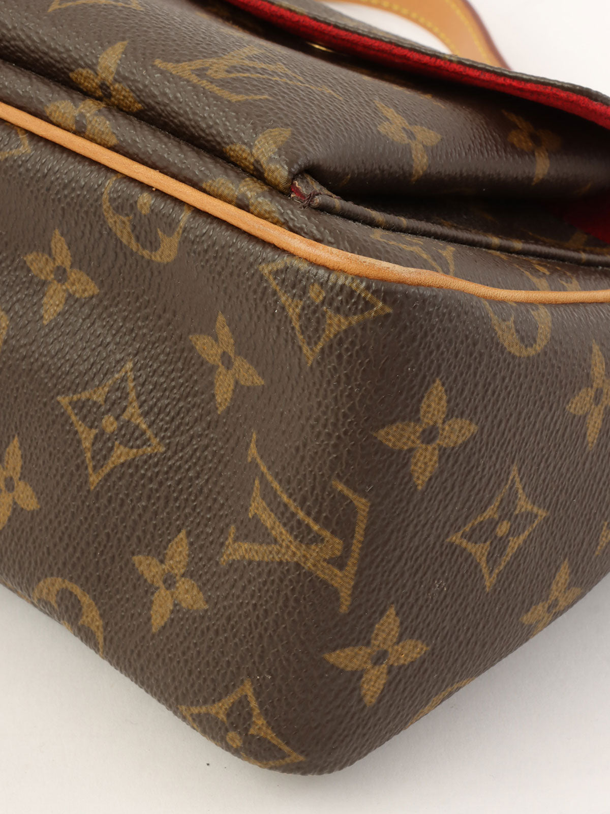 2004 Monogram Canvas Viva Cite PM Brown