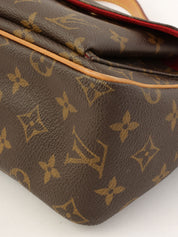 2004 Monogram Canvas Viva Cite PM Brown