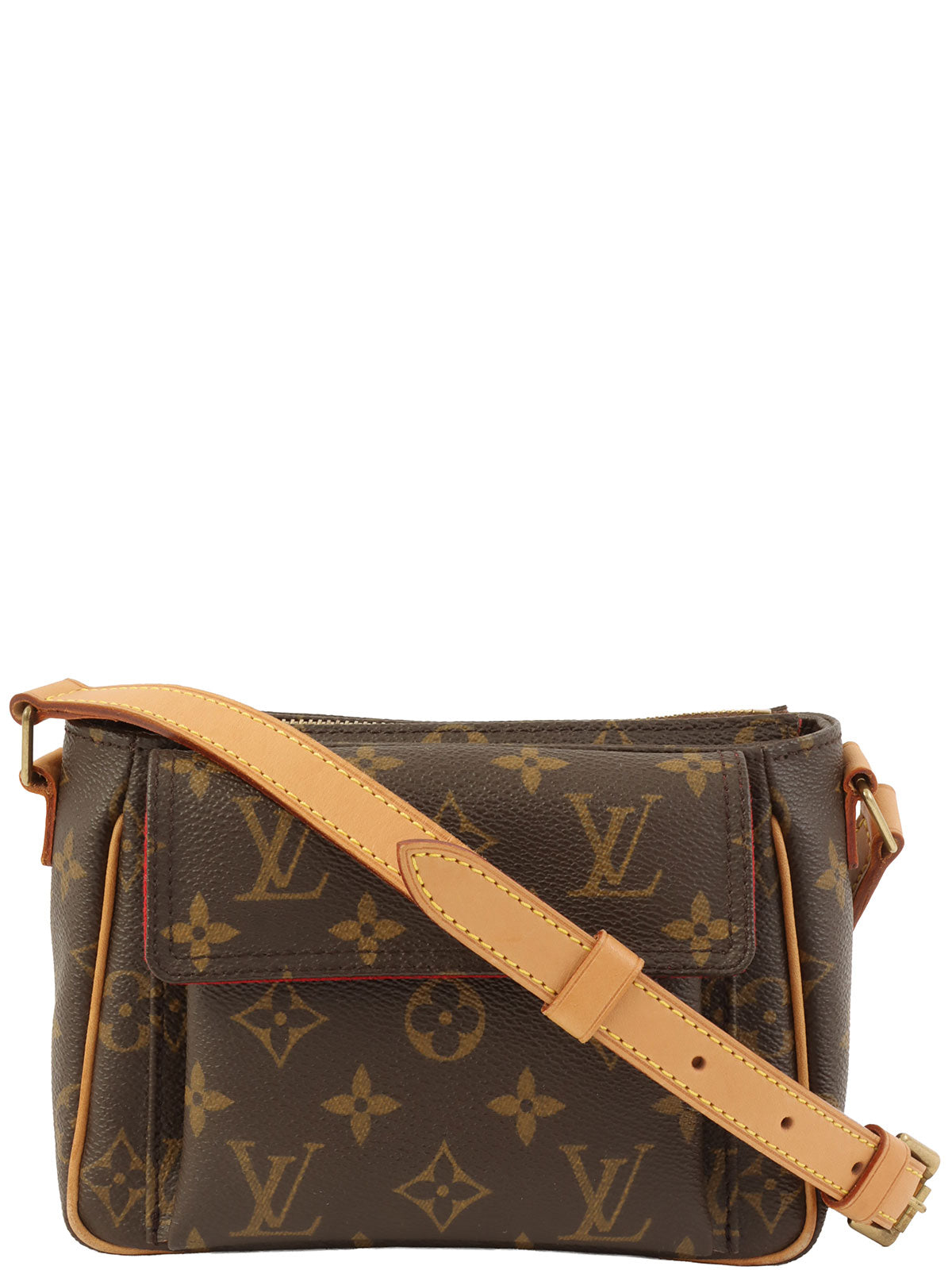 2004 Monogram Canvas Viva Cite PM Brown