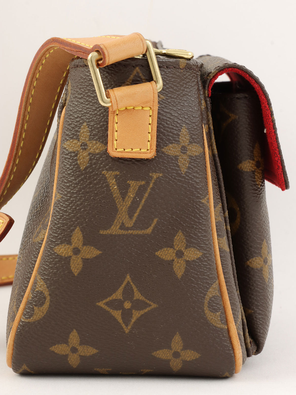 2004 Monogram Canvas Viva Cite PM Brown