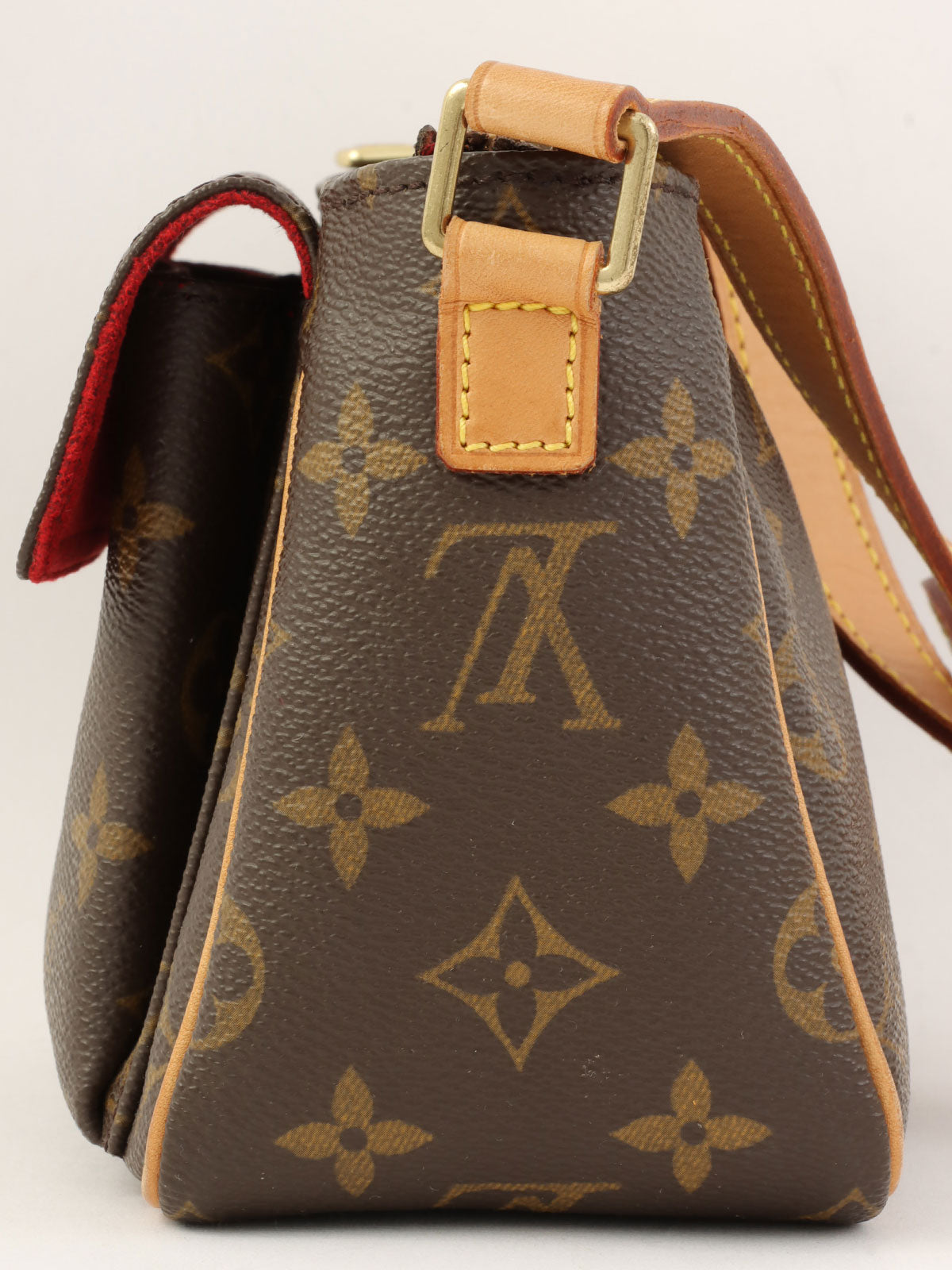 2004 Monogram Canvas Viva Cite PM Brown