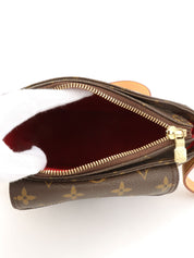 2004 Monogram Canvas Viva Cite PM Brown