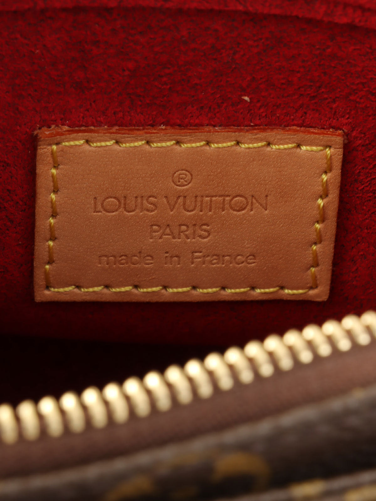 2004 Monogram Canvas Viva Cite PM Brown