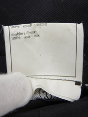 1997年製　ロゴCCマークボタンノースリーブジャケット　ブラック