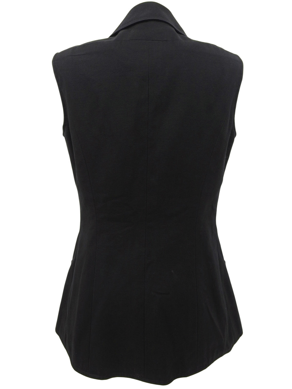 1997 Logo CC Mark Button Sleeveless Jacket Black