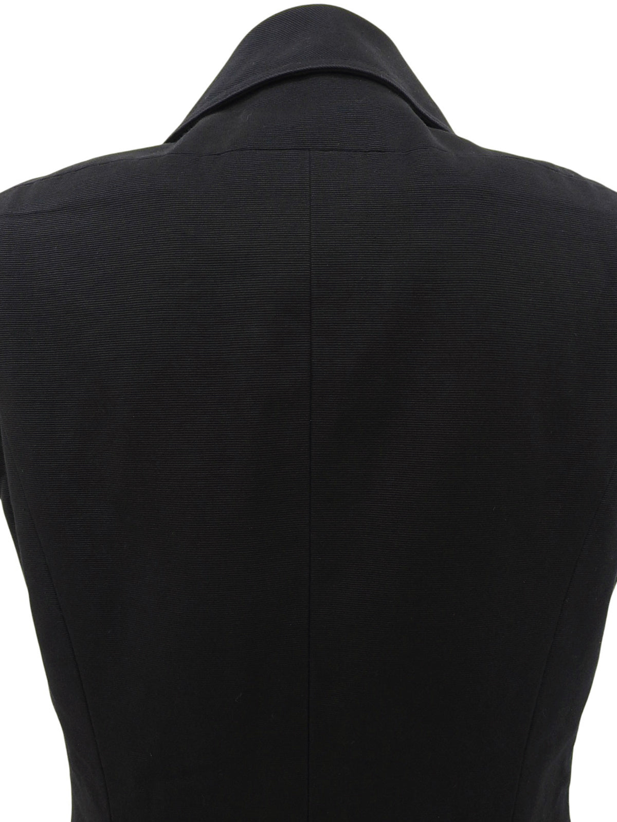 1997年製　ロゴCCマークボタンノースリーブジャケット　ブラック