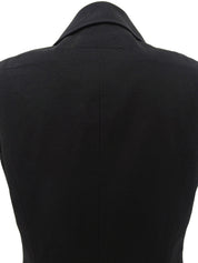 1997年製 ロゴCCマークボタンノースリーブジャケット ブラック