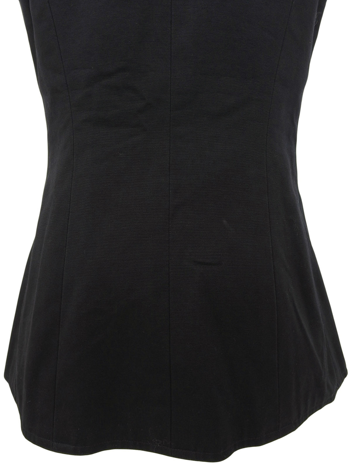 1997年製 ロゴCCマークボタンノースリーブジャケット ブラック